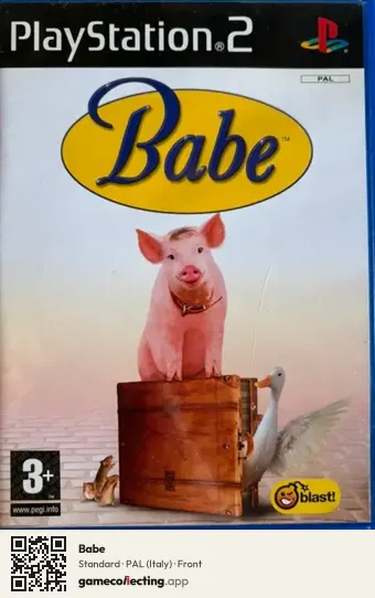 Babe PlayStation 2, Italy box front