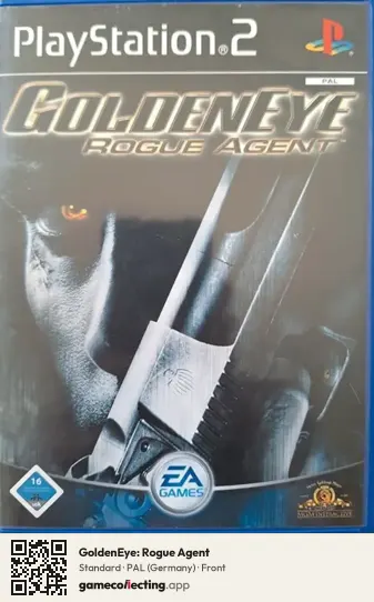 GoldenEye: Rogue Agent PlayStation 2, Germany box front