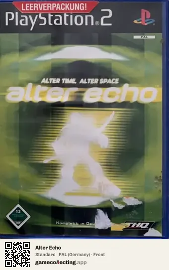 Alter Echo PlayStation 2, Germany box front