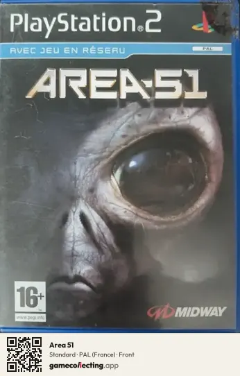 Area 51 PlayStation 2, France box front