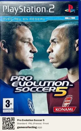 Pro Evolution Soccer 5 PlayStation 2, France box front