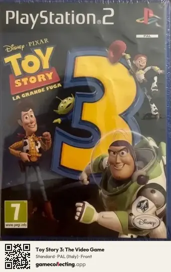 Toy Story 3: The Video Game PlayStation 2, Italy box front