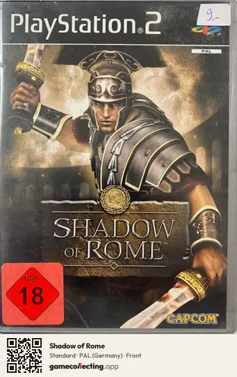 Shadow of Rome PlayStation 2, Germany box front