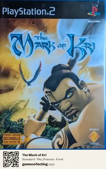 The Mark of Kri PlayStation 2, France box front