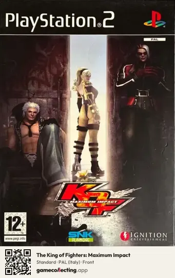 The King of Fighters: Maximum Impact PlayStation 2, Italy box front