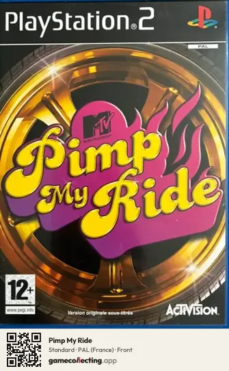 Pimp My Ride PlayStation 2, France box front