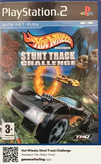 Hot Wheels: Stunt Track Challenge PlayStation 2, Italy box front
