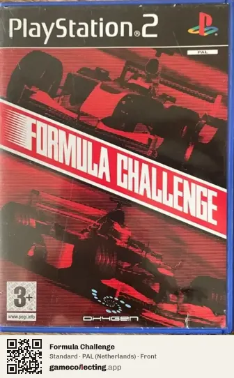 Formula Challenge PlayStation 2, Netherlands box front