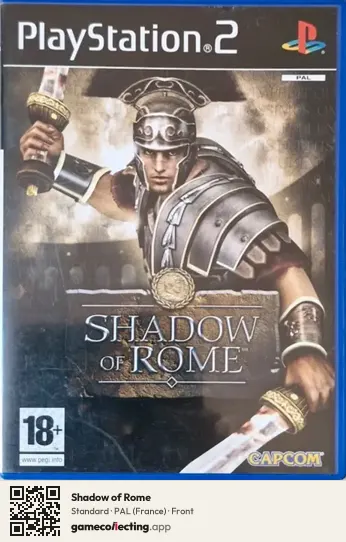 Shadow of Rome PlayStation 2, France box front