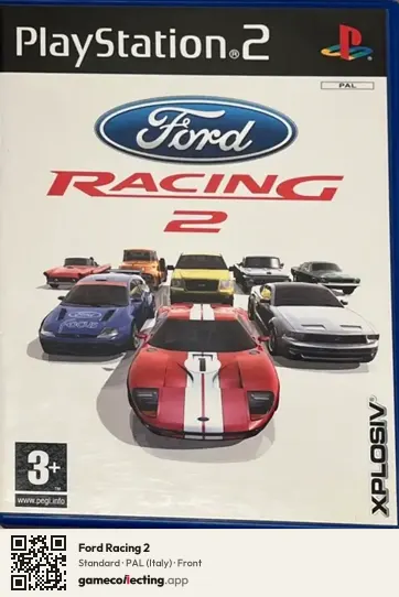 Ford Racing 2 PlayStation 2, Italy box front