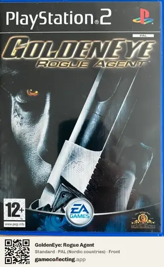 GoldenEye: Rogue Agent PlayStation 2, Nordic countries box front