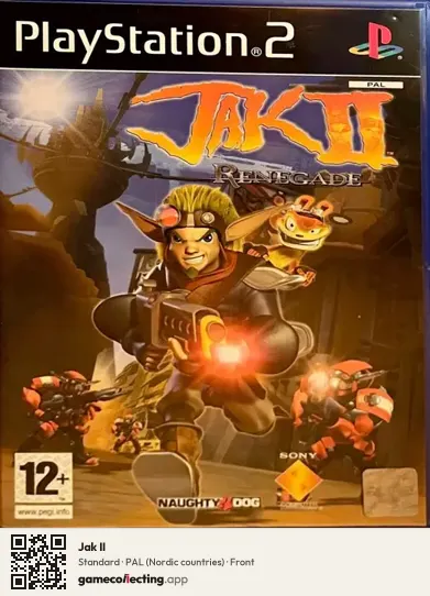 Jak II PlayStation 2, Nordic countries box front