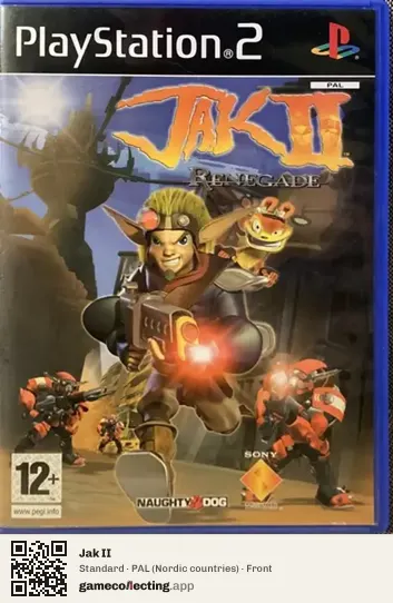 Jak II PlayStation 2, Nordic countries box front
