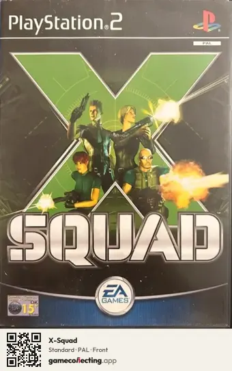 X-Squad PlayStation 2, PAL box front