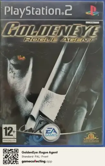 GoldenEye: Rogue Agent PlayStation 2, PAL box front