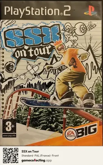 SSX on Tour PlayStation 2, France box front