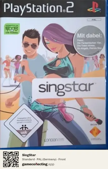SingStar PlayStation 2, Germany box front