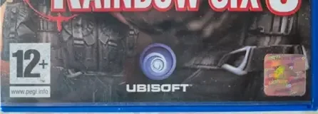 Tom Clancy's Rainbow Six 3, the PEGI square on its front