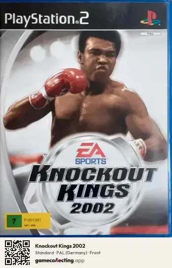 Knockout Kings 2002 PlayStation 2, Germany box front