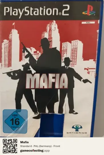 Mafia PlayStation 2, Germany box front