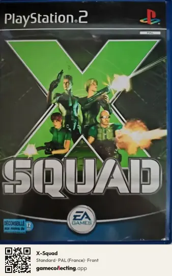 X-Squad PlayStation 2, France box front