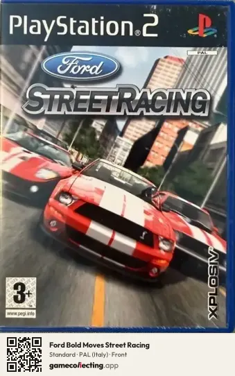 Ford Bold Moves Street Racing PlayStation 2, Italy box front