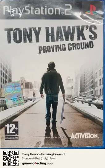 Tony Hawk's Proving Ground PlayStation 2, Italy box front