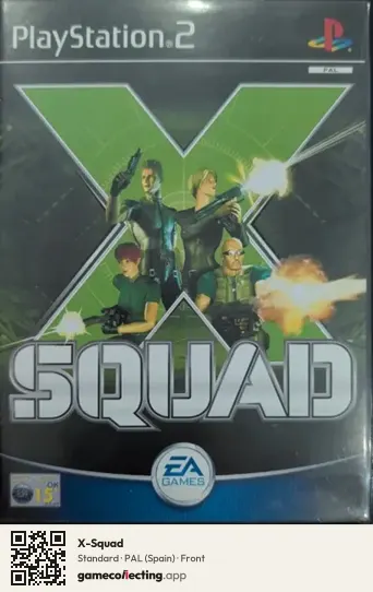 X-Squad PlayStation 2, Spain box front
