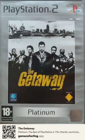 The Getaway PlayStation 2, Nordic countries box front