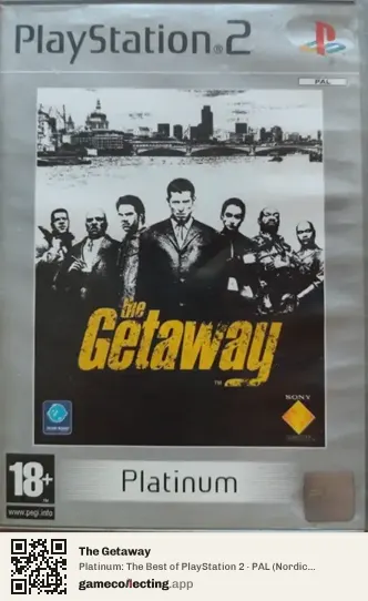 The Getaway PlayStation 2, Nordic countries box front