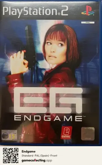 Endgame PlayStation 2, Spain box front