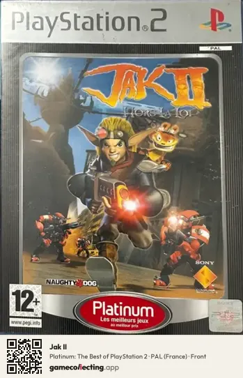 Jak II PlayStation 2, France box front