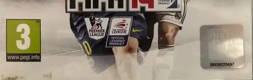 FIFA 14, the USK square on its front
