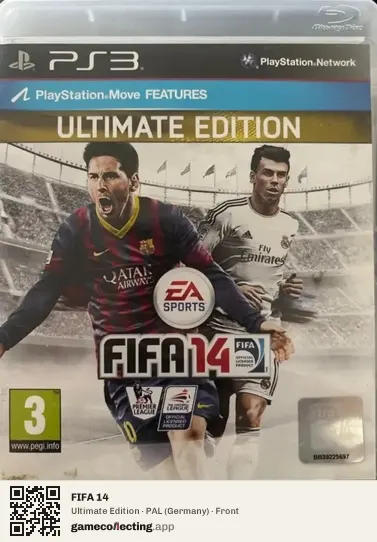 FIFA 14 PlayStation 3, Germany box front