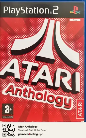 Atari Anthology PlayStation 2, Italy box front
