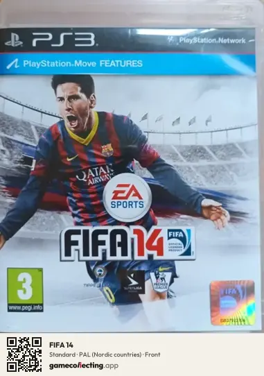 FIFA 14 PlayStation 3, Nordic countries box front