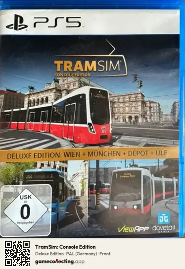 TramSim: Console Edition PlayStation 5, Germany box front