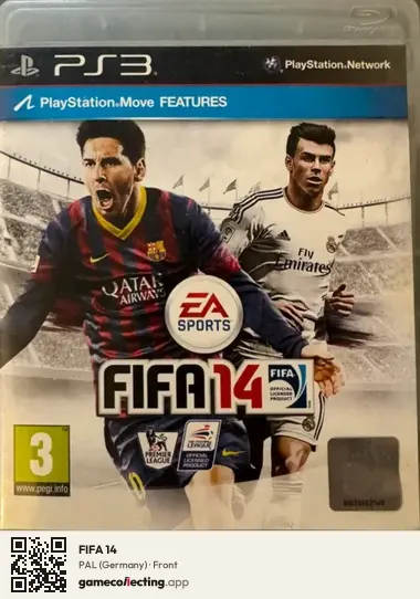 FIFA 14 PlayStation 3, Germany box front