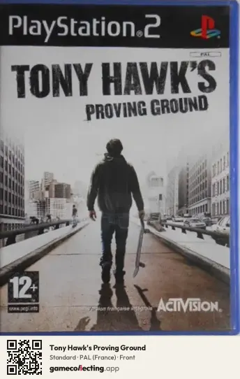 Tony Hawk's Proving Ground PlayStation 2, France box front