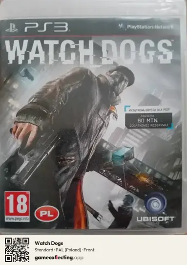 Watch Dogs PlayStation 3, Poland box front
