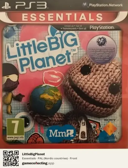 LittleBigPlanet PlayStation 3, Nordic countries box front