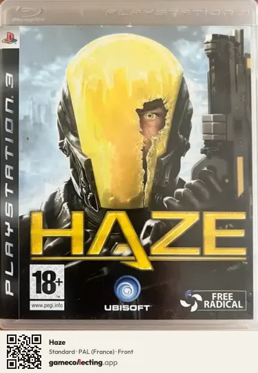 Haze PlayStation 3, France box front