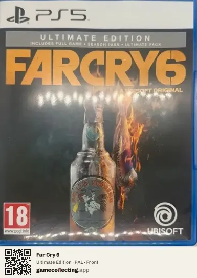 Far Cry 6 PlayStation 5, PAL box front