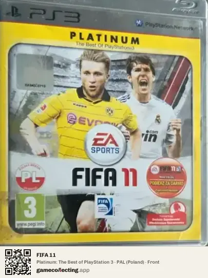 FIFA 11 PlayStation 3, Poland box front