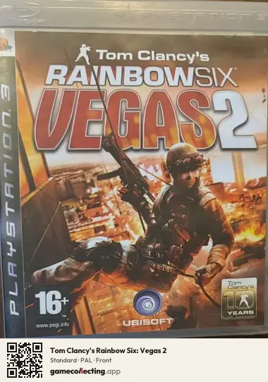 Tom Clancy's Rainbow Six: Vegas 2 PlayStation 3, PAL box front