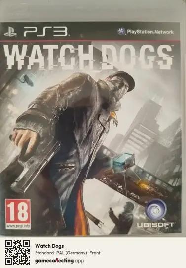 Watch Dogs PlayStation 3, Germany box front