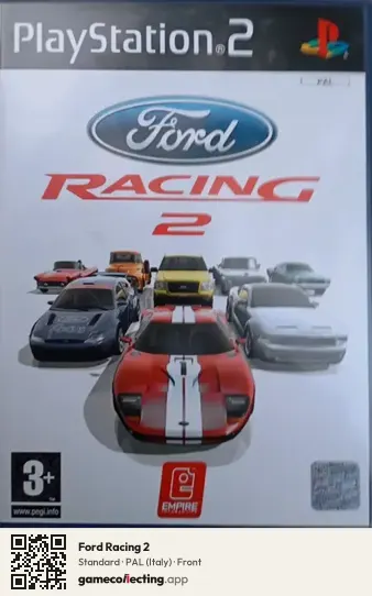 Ford Racing 2 PlayStation 2, Italy box front