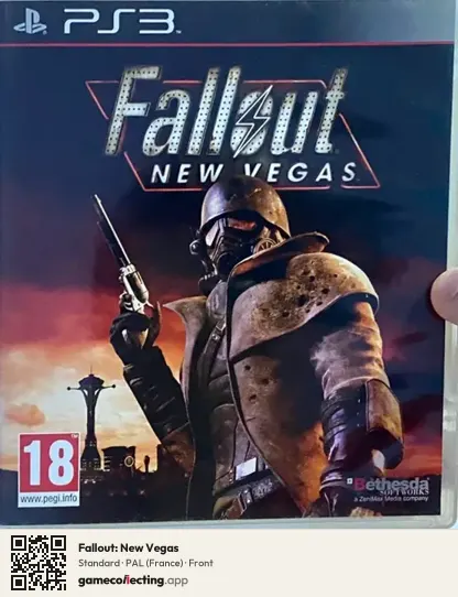 Fallout: New Vegas PlayStation 3, France box front