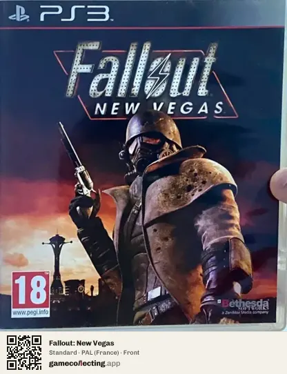 Fallout: New Vegas PlayStation 3, France box front