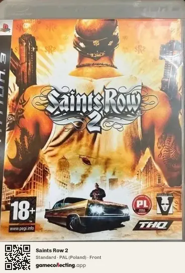 Saints Row 2 PlayStation 3, Poland box front